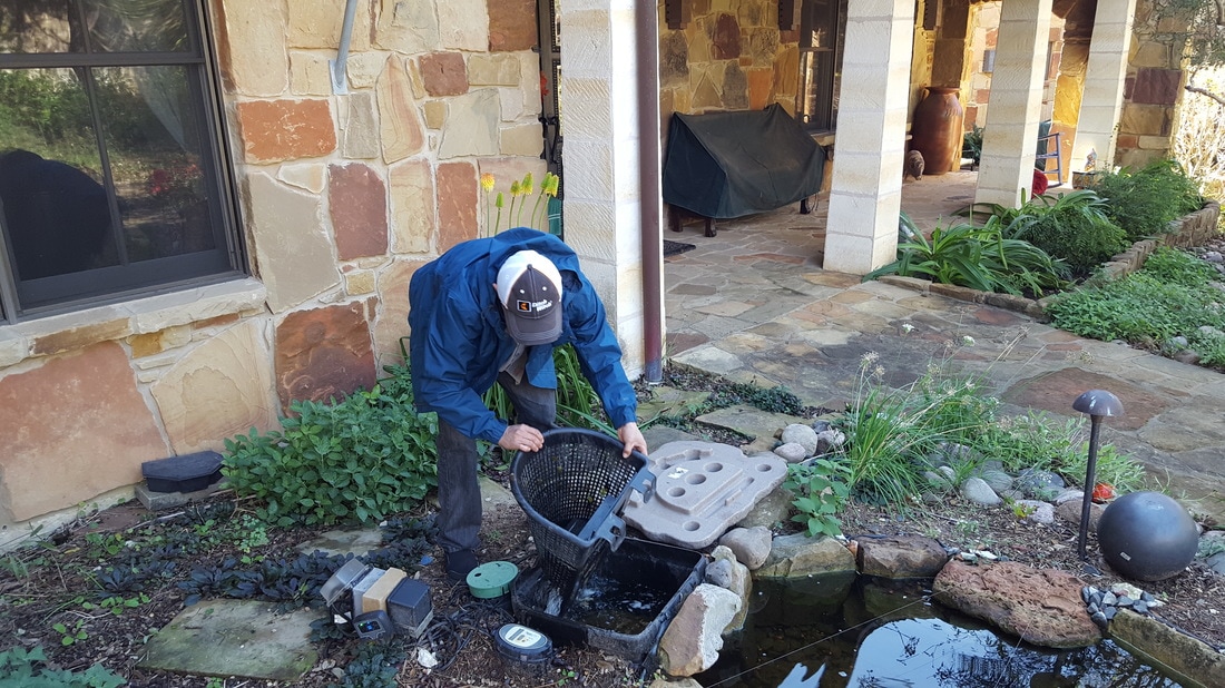 We provide monthly pond maintenance in Central Texas and the Austin area
